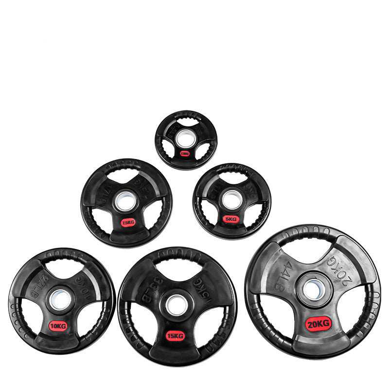 Special Three - Hole Rubber Bag For Gym Weightlifting Barbell Rubber Barbell - WILKYs