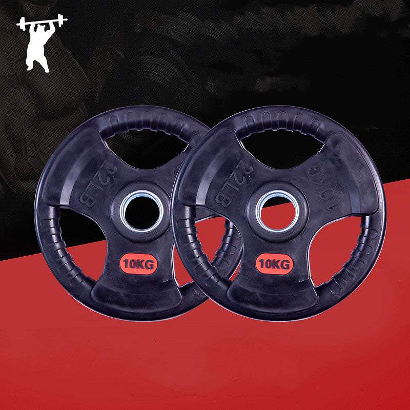 Special Three - Hole Rubber Bag For Gym Weightlifting Barbell Rubber Barbell - WILKYs