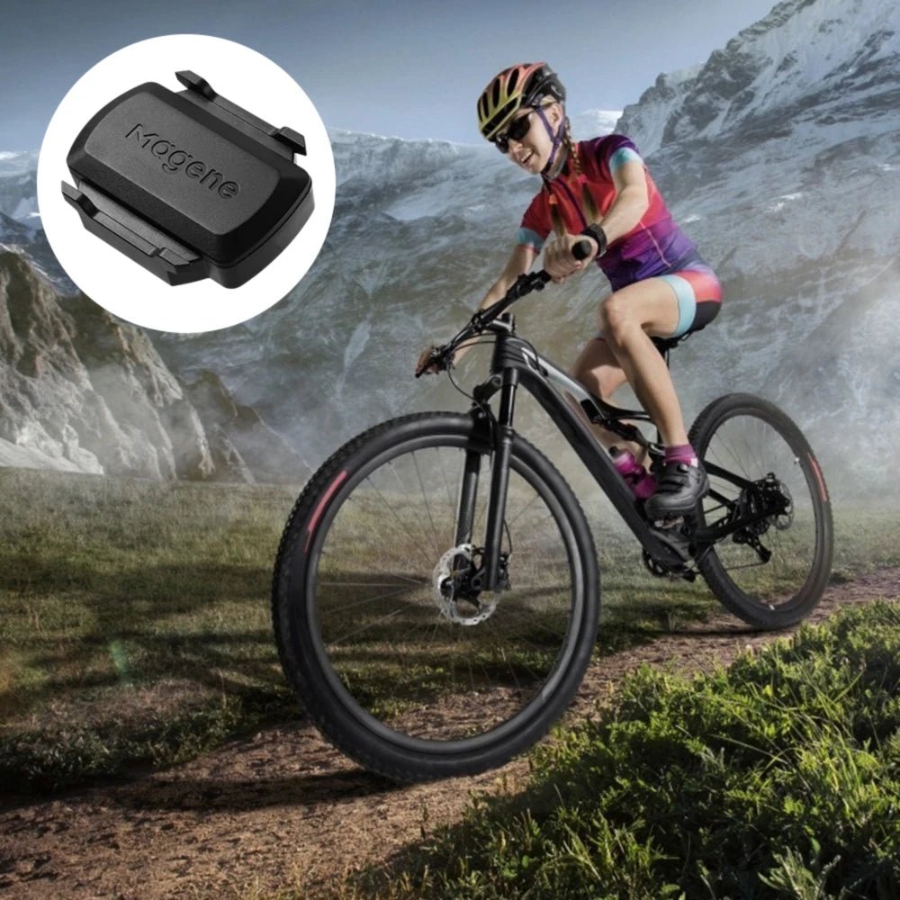 Speed Sensor Waterproof Speedometer Bike Display Bicycle Sporting Goods Running Fitness Replacement for Gemini210 - WILKYs