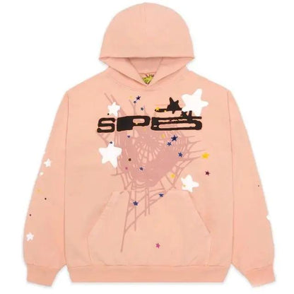 Spider Letter Print Hoodie – Edgy Streetwear Inspired by Korean Fashion - WILKYs