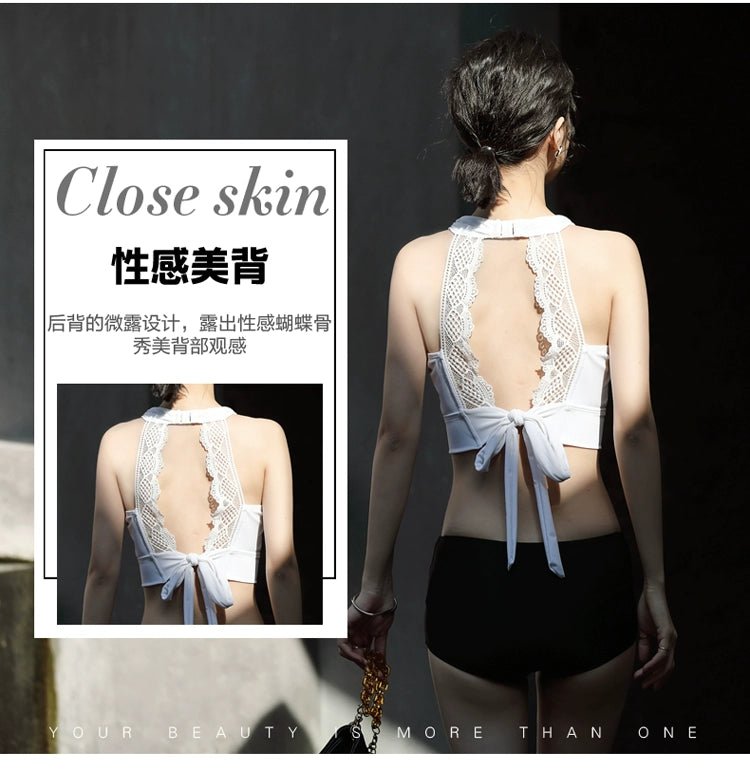 Split Swimsuit Women Sexy Summer Pure Desire Ethnic Style High end Beautiful Popular 2024 New High Sense - WILKYs