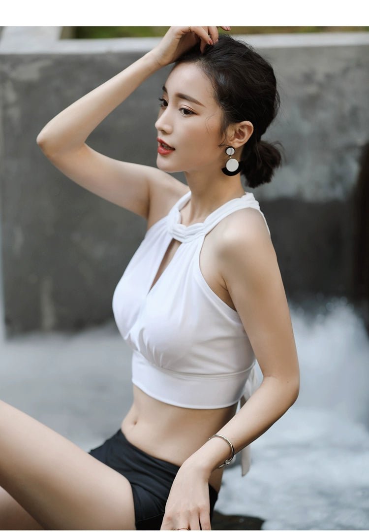 Split Swimsuit Women Sexy Summer Pure Desire Ethnic Style High end Beautiful Popular 2024 New High Sense - WILKYs