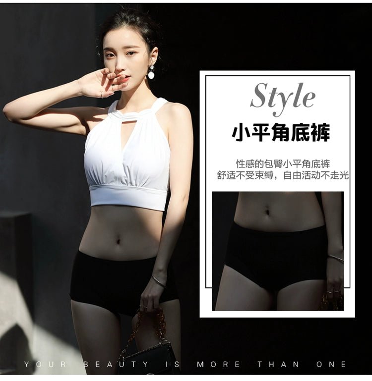 Split Swimsuit Women Sexy Summer Pure Desire Ethnic Style High end Beautiful Popular 2024 New High Sense - WILKYs