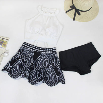 Split Swimsuit Women Sexy Summer Pure Desire Ethnic Style High end Beautiful Popular 2024 New High Sense - WILKYs