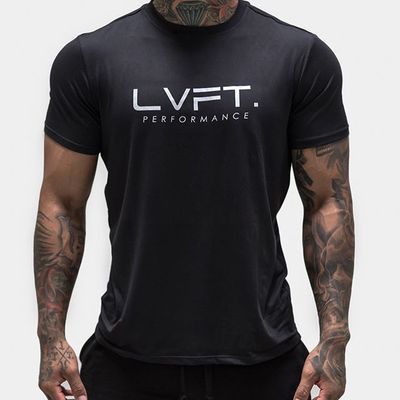 Sports Men's Short Sleeve T-shirt Muscle Fitness Clothes Training Basketball - WILKYs