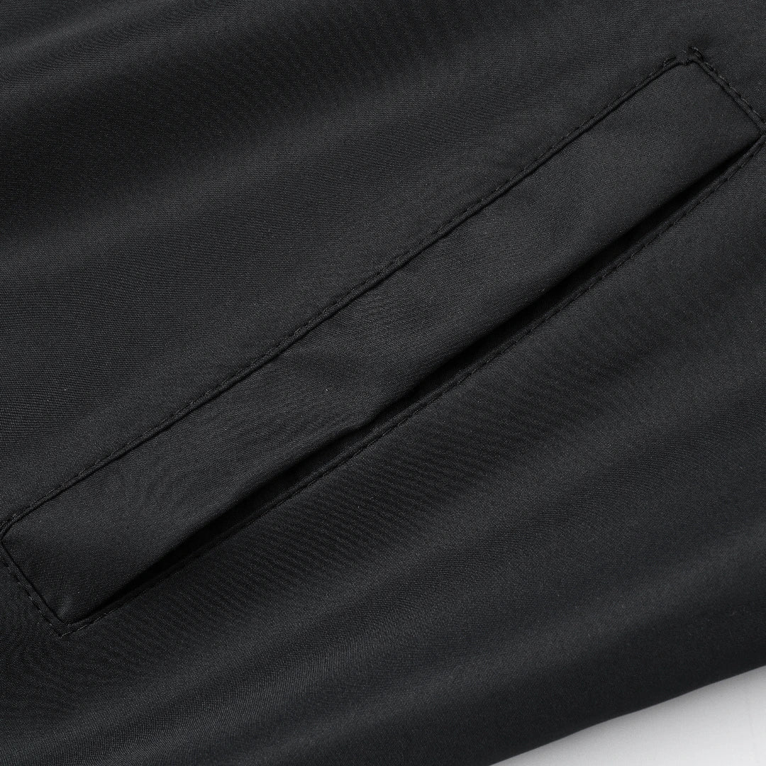 Spring and Autumn New Baseball Collar Short Loose Solid Color Jacket Men's Business Casual Thin Coat Trend - WILKYs