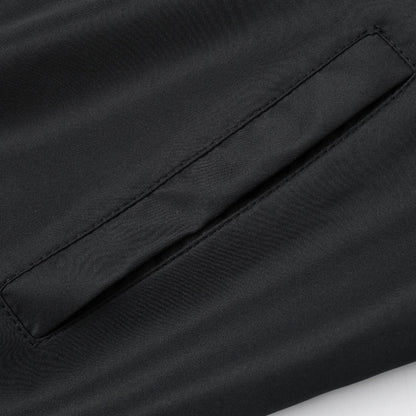 Spring and Autumn New Baseball Collar Short Loose Solid Color Jacket Men's Business Casual Thin Coat Trend - WILKYs