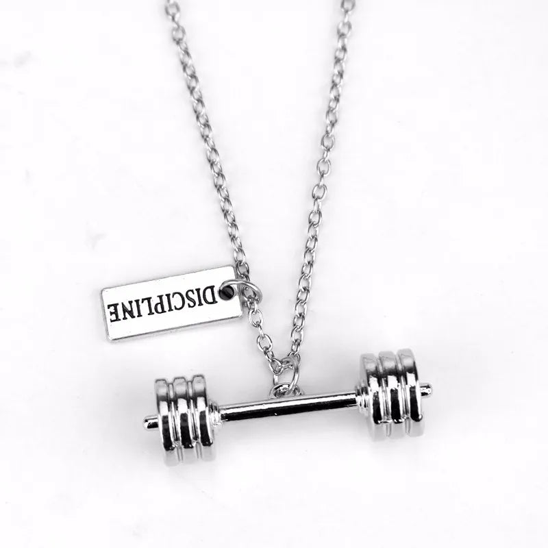 Stainless Steel Gym Necklace for Fitness Lovers - WILKYs