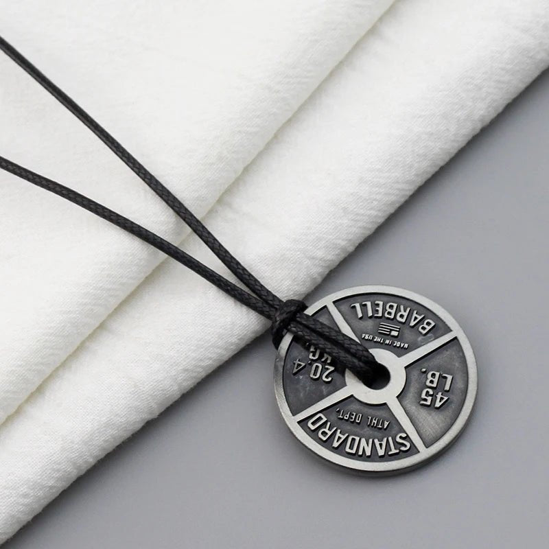 Stainless Steel Gym Necklace for Fitness Lovers - WILKYs