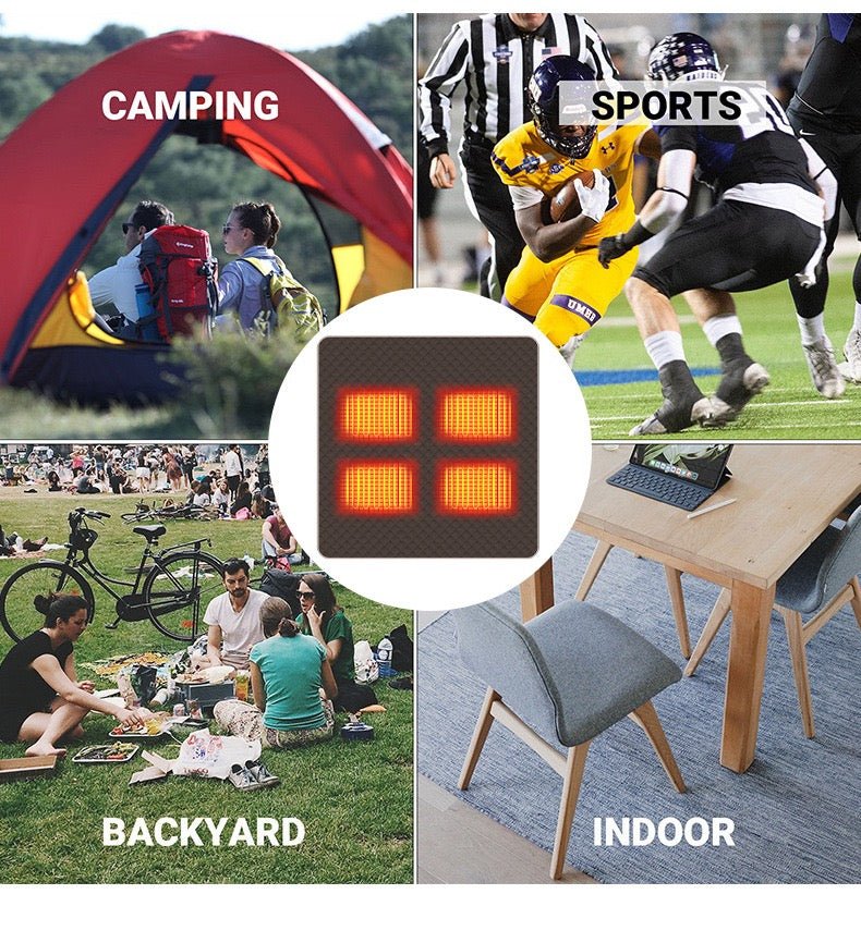 Stay Warm Anywhere with LITEGUEST Heated Seat Cushion – Portable & USB - WILKYs