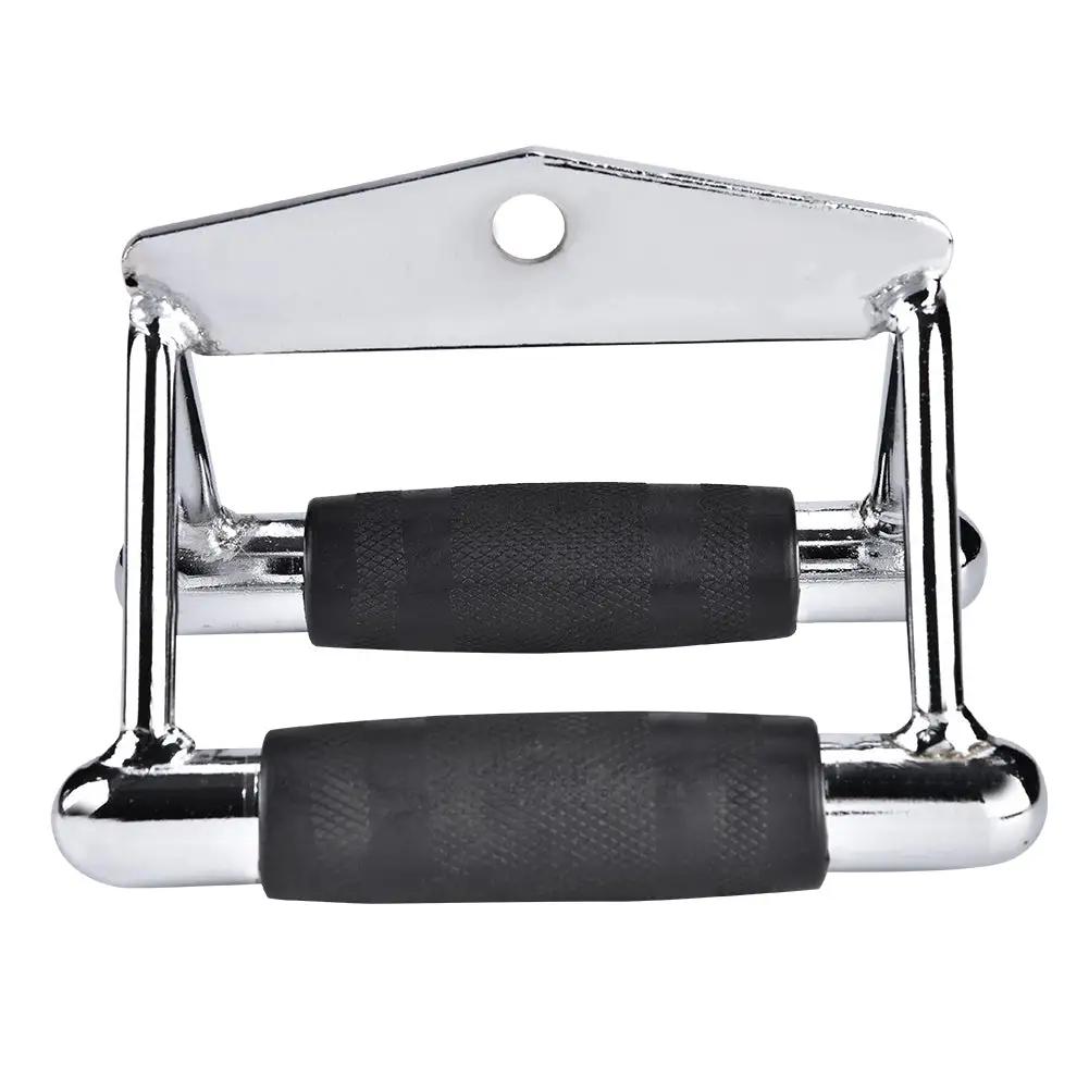 Steel Chinning Triangle Bar Handle Gym Training Exercise Cable Attachment for cable machines in home or gym training - WILKYs