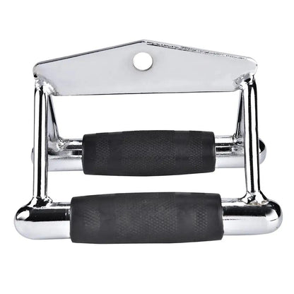 Steel Chinning Triangle Bar Handle Gym Training Exercise Cable Attachment for cable machines in home or gym training - WILKYs
