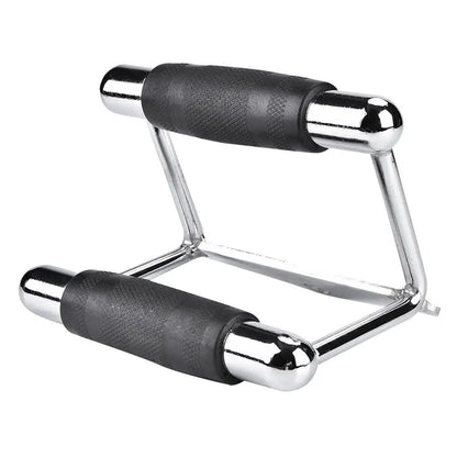 Steel Chinning Triangle Bar Handle Gym Training Exercise Cable Attachment for cable machines in home or gym training - WILKYs