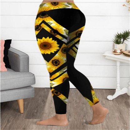 Sunflower yoga fitness leggings - WILKYs