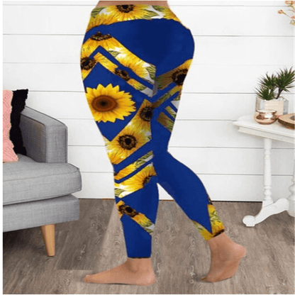 Sunflower yoga fitness leggings - WILKYs