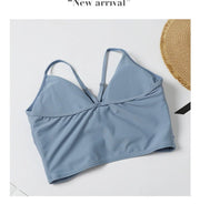 Swimsuit Female New New Two - Piece Suit Sexy Separates Bikini High Waist Cover Your Belly and Gather Your Breasts Hot Spring Swimwear - WILKYs