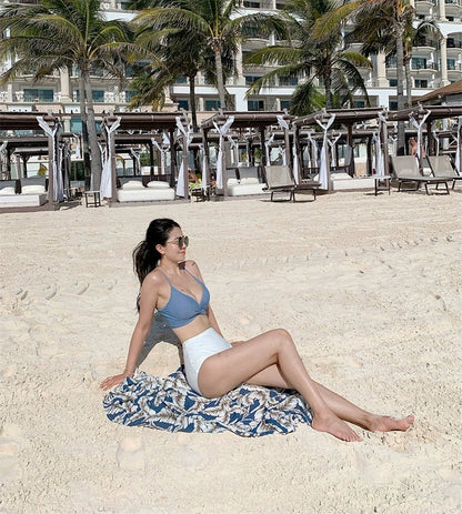 High Waist Triangle Bikini – Slimming Tummy Control Swimsuit - WILKYs