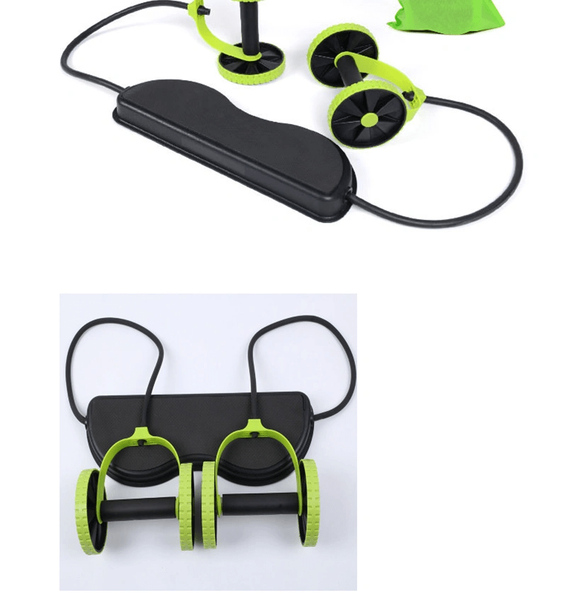 Tension Foldable Revoflex Xtreme Rally Multifunction Pull Rope Wheeled Health Abdominal Muscle Training Home Fitness Equipment - WILKYs