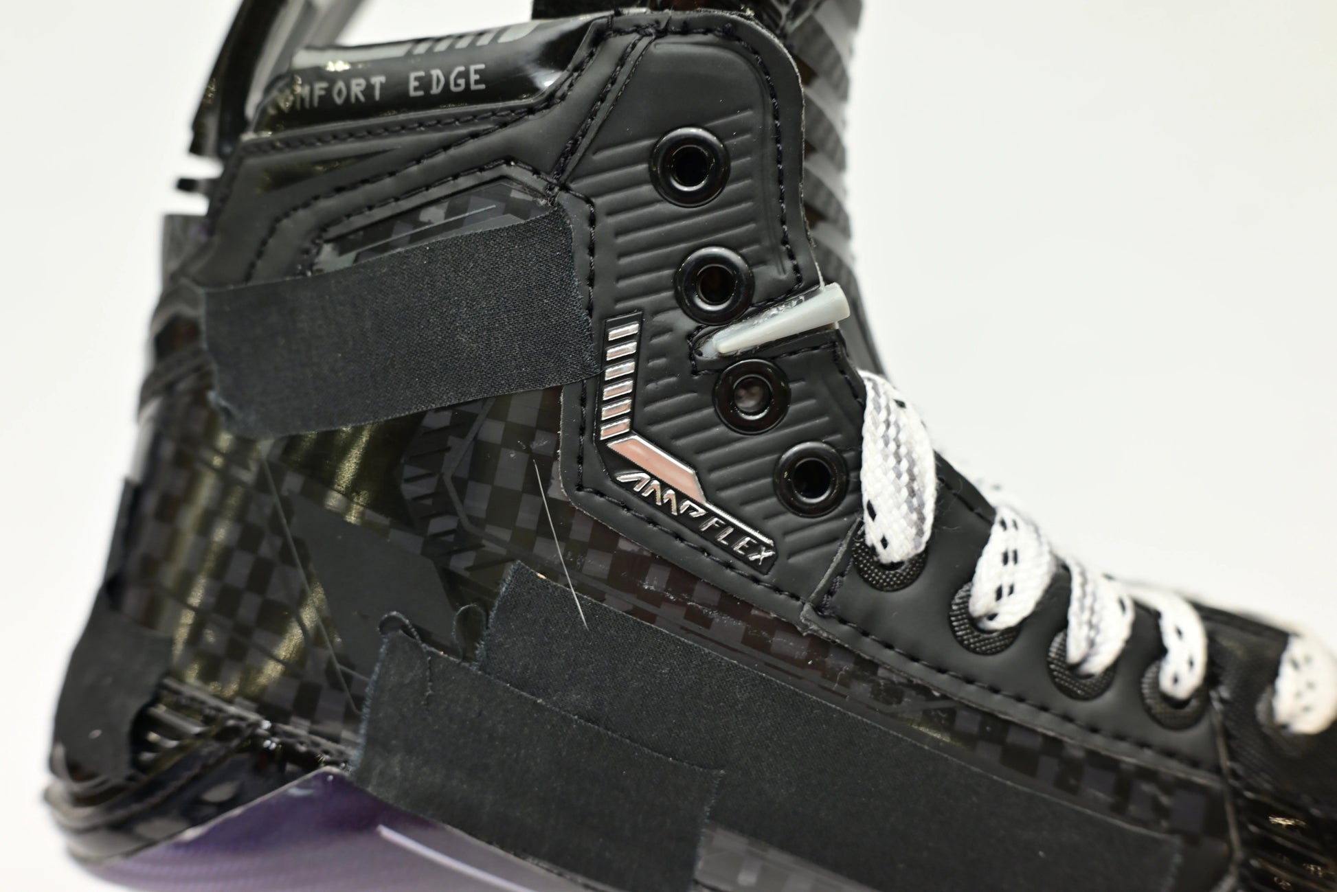 Thermalform Heat Molding hockey Skate Curv Composite Steel Blade Real Ice Hockey Carbon Fiber Customizable Performance Fit Light - WILKYs