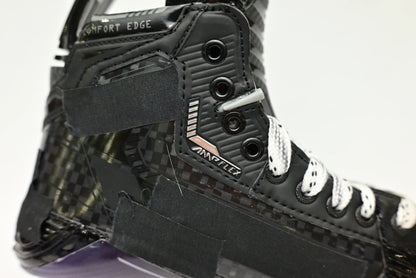 Thermalform Heat Molding hockey Skate Curv Composite Steel Blade Real Ice Hockey Carbon Fiber Customizable Performance Fit Light - WILKYs