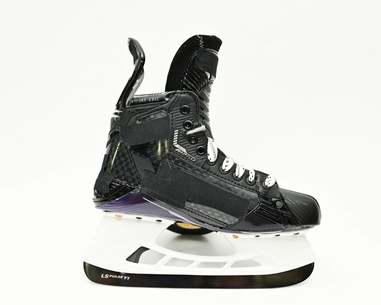 Thermalform Heat Molding hockey Skate Curv Composite Steel Blade Real Ice Hockey Carbon Fiber Customizable Performance Fit Light - WILKYs