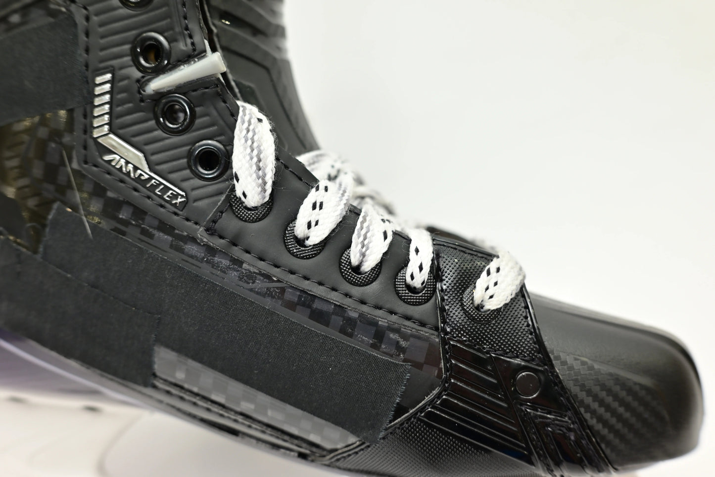 Thermalform Heat Molding hockey Skate Curv Composite Steel Blade Real Ice Hockey Carbon Fiber Customizable Performance Fit Light - WILKYs