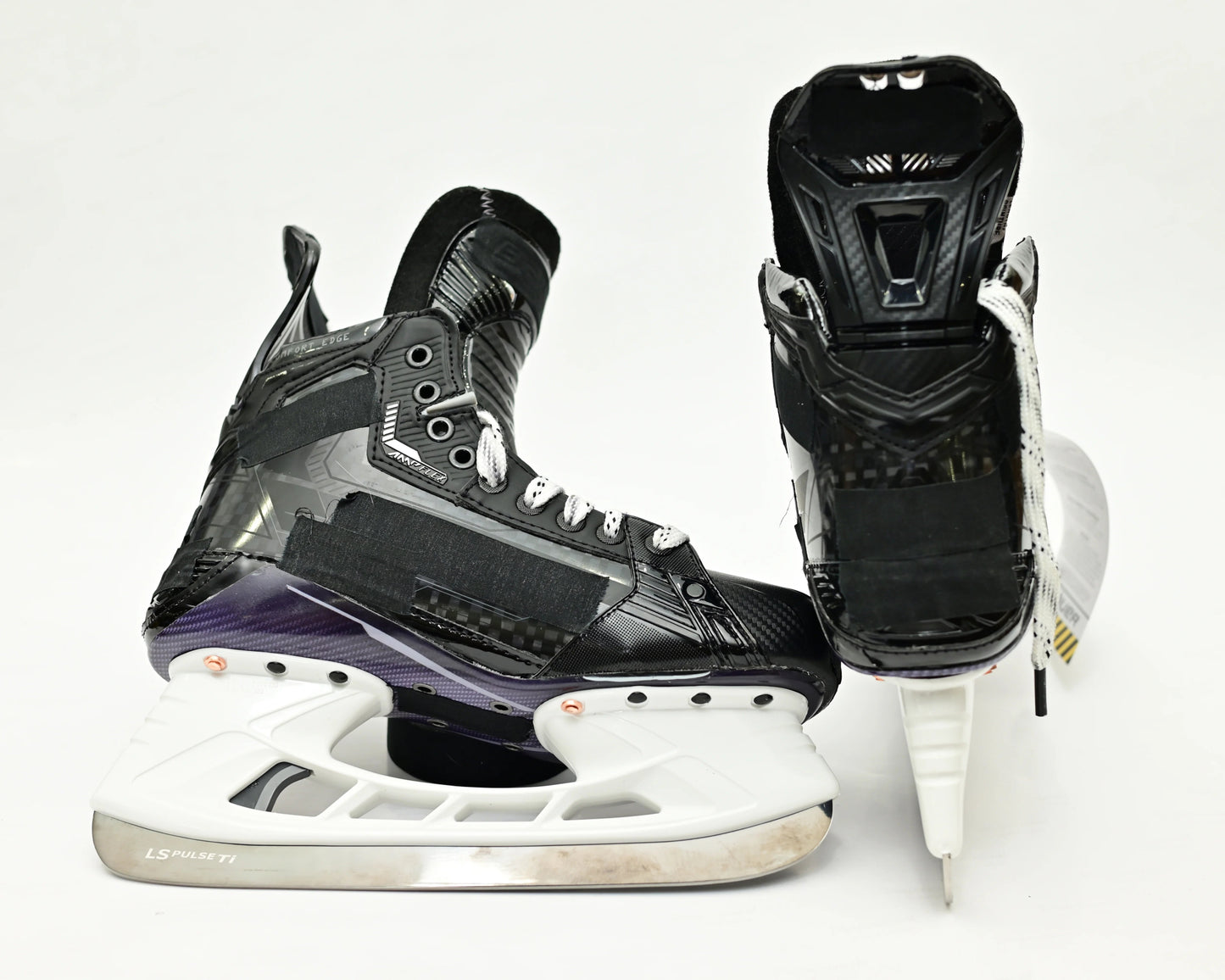 Thermalform Heat Molding hockey Skate Curv Composite Steel Blade Real Ice Hockey Carbon Fiber Customizable Performance Fit Light - WILKYs