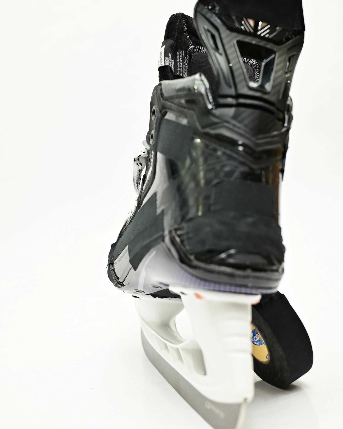 Thermalform Heat Molding hockey Skate Curv Composite Steel Blade Real Ice Hockey Carbon Fiber Customizable Performance Fit Light - WILKYs