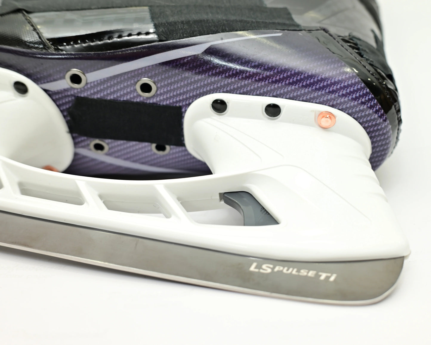 Thermalform Heat Molding hockey Skate Curv Composite Steel Blade Real Ice Hockey Carbon Fiber Customizable Performance Fit Light - WILKYs