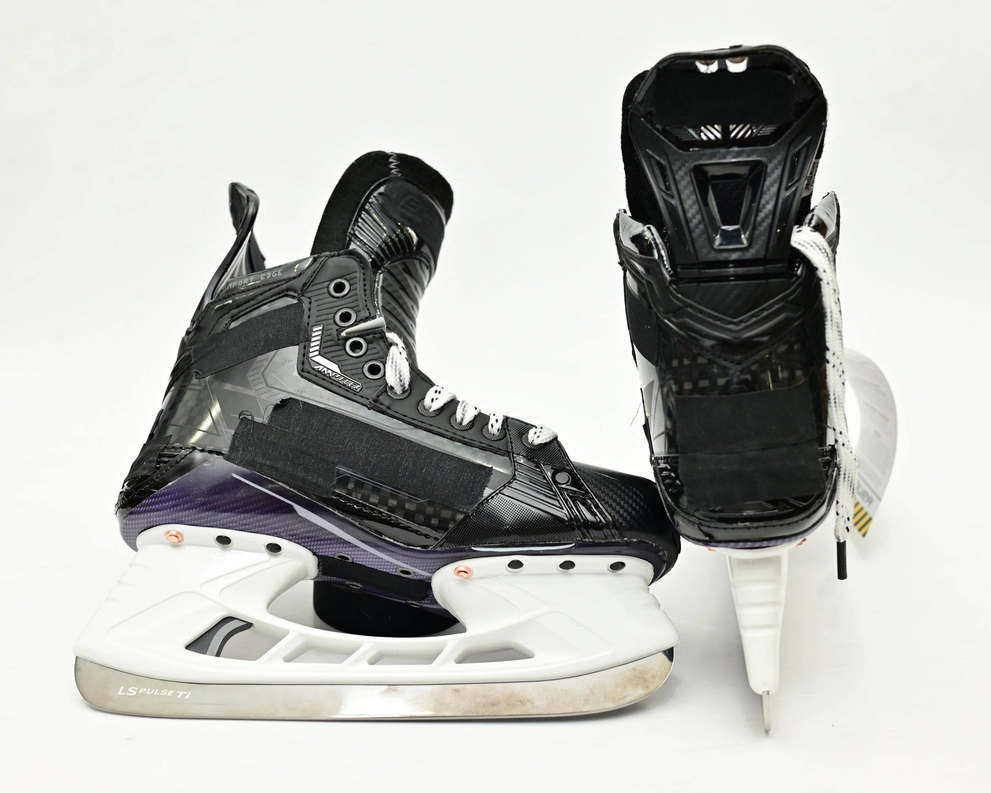 Thermalform Heat Molding hockey Skate Curv Composite Steel Blade Real Ice Hockey Carbon Fiber Customizable Performance Fit Light - WILKYs