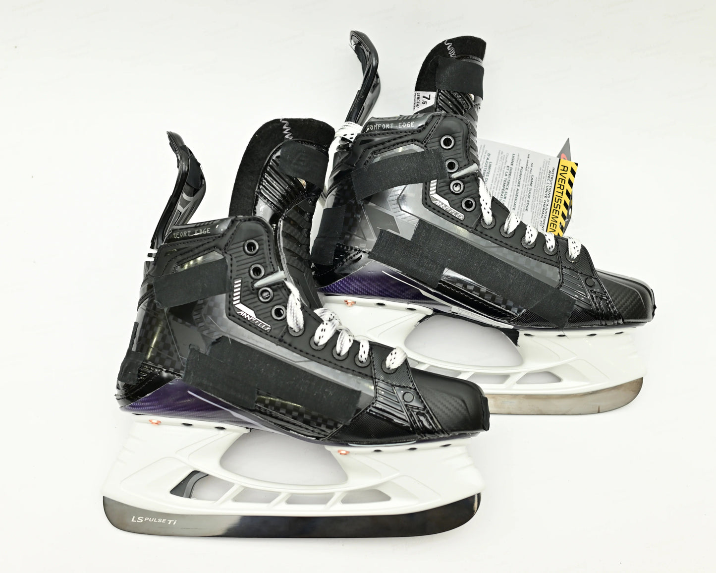 Thermalform Heat Molding hockey Skate Curv Composite Steel Blade Real Ice Hockey Carbon Fiber Customizable Performance Fit Light - WILKYs