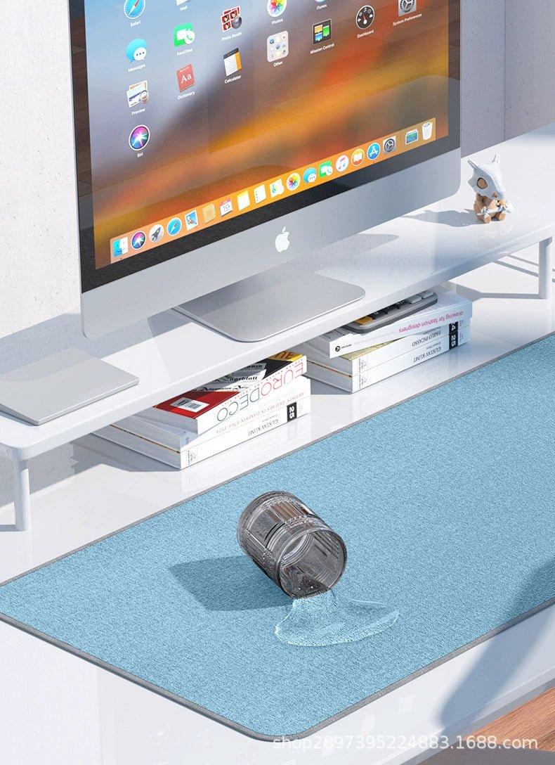 Thermostat Heating Table Mat Student Homework Large Digital Display Linen Heating Table Heating Mat Winter Waterproof Mouse Pad - WILKYs