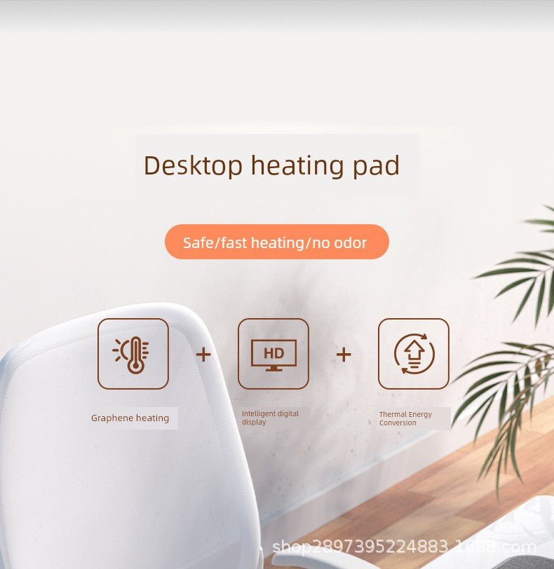 Thermostat Heating Table Mat Student Homework Large Digital Display Linen Heating Table Heating Mat Winter Waterproof Mouse Pad - WILKYs