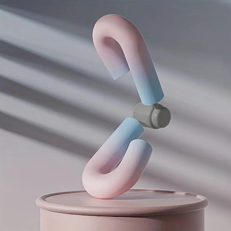 Thigh Master Muscle Fitness Exercise Equipment, Arm Leg Exerciser Pelvic Hip Trainer Inner Thigh Toner For Women Home Gym Yoga Workout Training - WILKYs