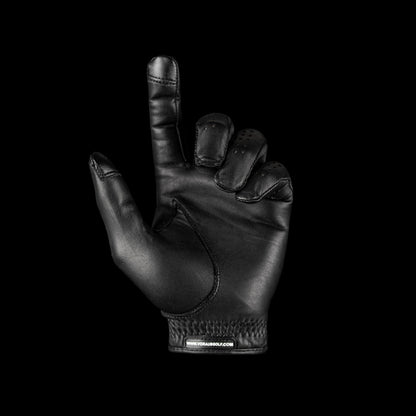 Through Touch Golf Glove - Black/Green - WILKYs