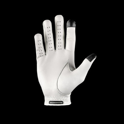 Through Touch Golf Glove - White/Green - WILKYs