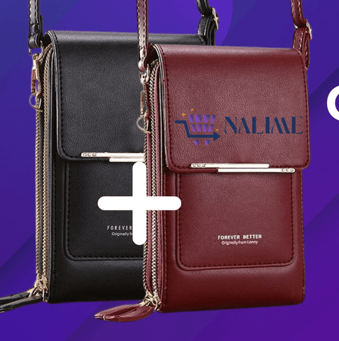 Touch Screen Mobile Phone Bag Small Crossbody Shouder Bags Women Long Wallet - WILKYs