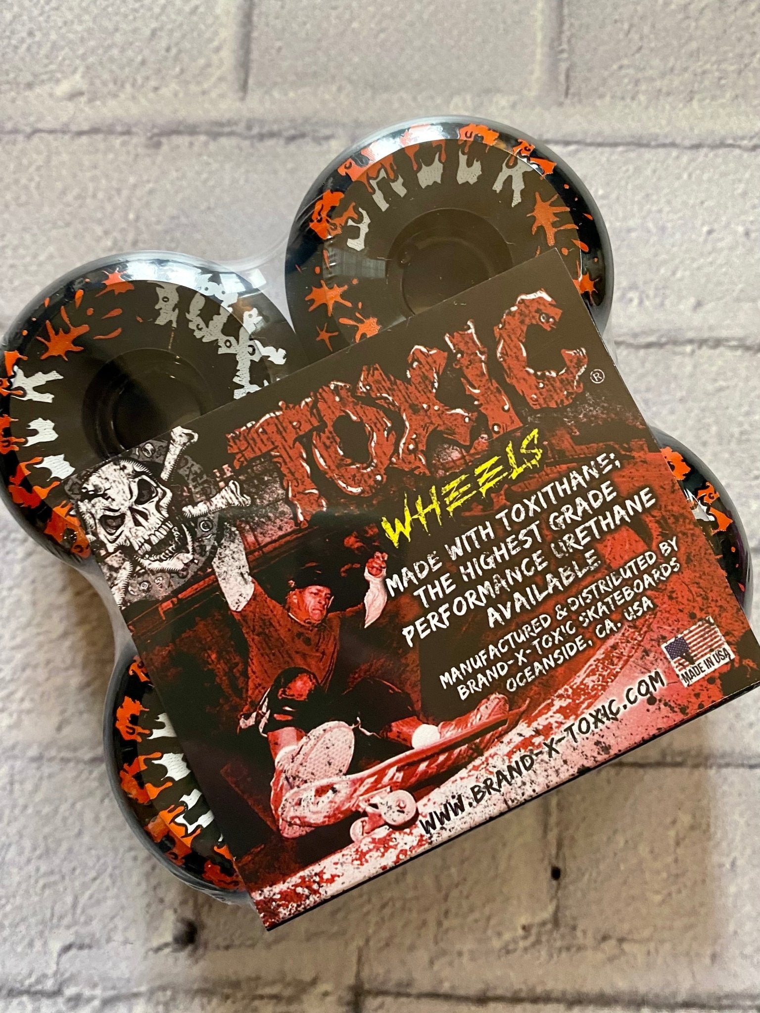 Toxic Shock HARD SUPERTHANE Wheels 56mm/99A - WILKYs