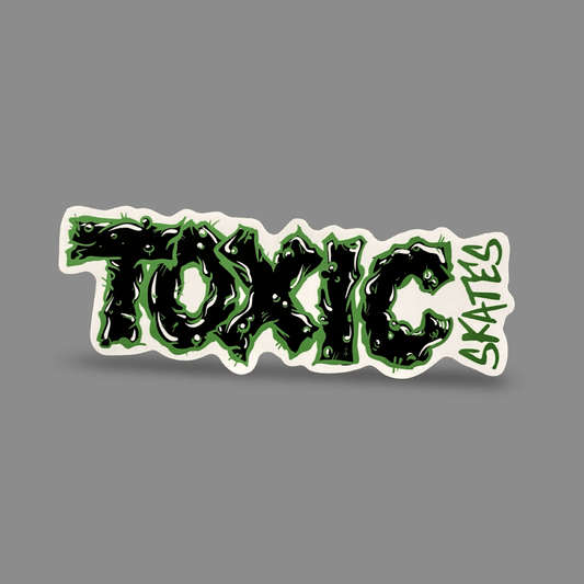 Toxic Skates BIG Sticker 6.5” - WILKYs