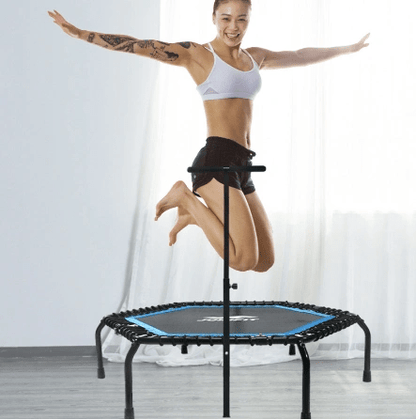 Trampoline Home Children Women Men Gym Class Trampoline Fitness Handrail - WILKYs
