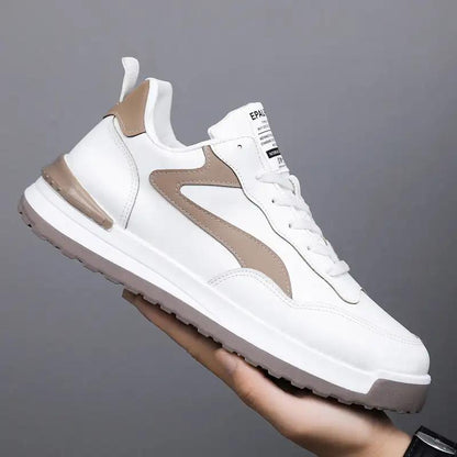 Trendy Lace - up Sneakers Casual Shoes Men's Fashion Versatile Round - toe Flat - soled Outdoor Casual Walking Running Shoes Students - WILKYs