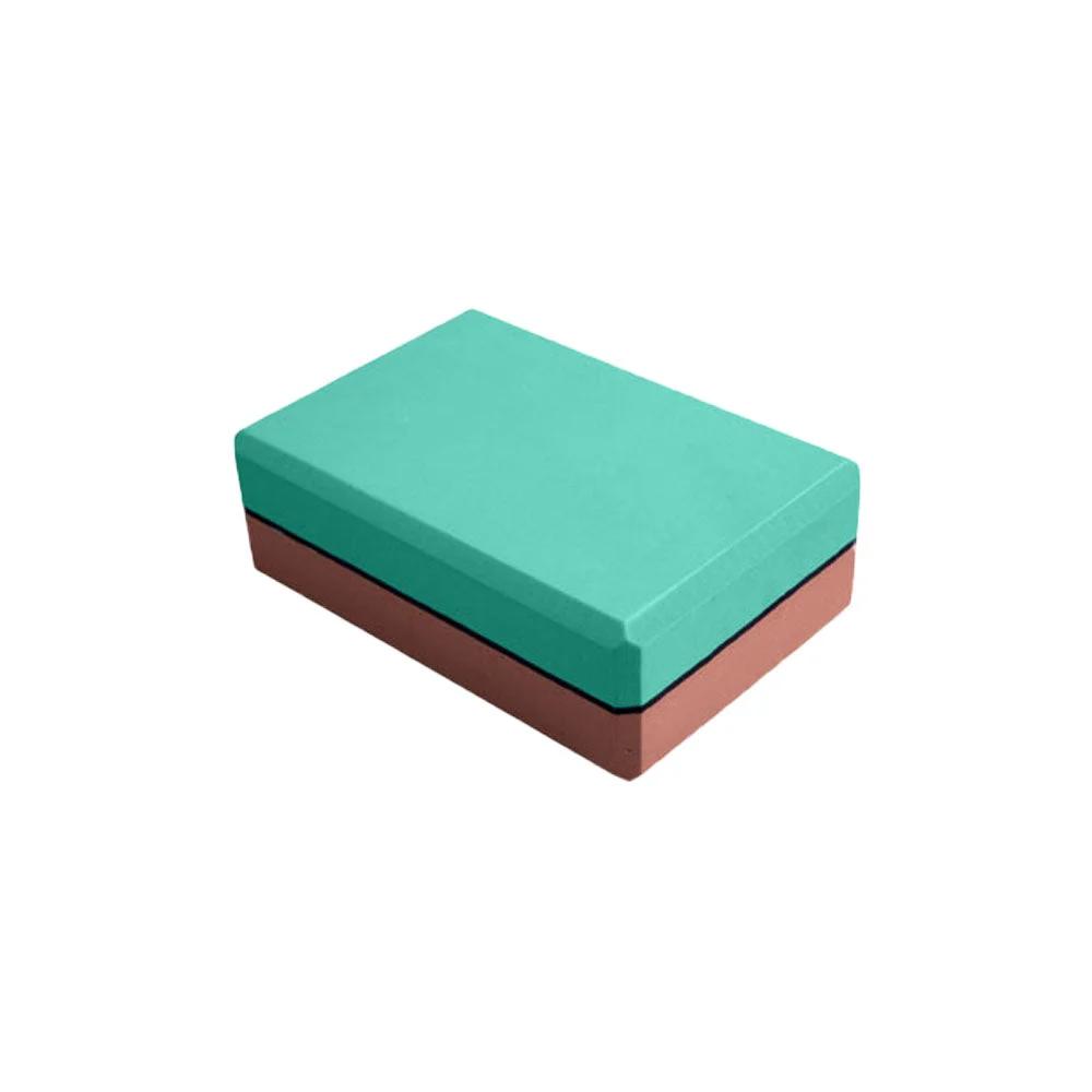 Two - color Yoga Brick Eva Thickening Yoga Auxiliary Yoga Brick Foam Dance Brick - WILKYs
