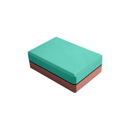 Two - color Yoga Brick Eva Thickening Yoga Auxiliary Yoga Brick Foam Dance Brick - WILKYs