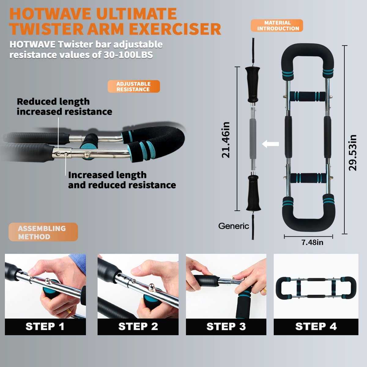 Ultimate Twister Arm Exerciser - WILKYs