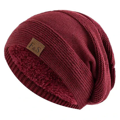 Unisex Slouchy Winter Hat – Warm Acrylic Beanie for Cold Weather - WILKYs