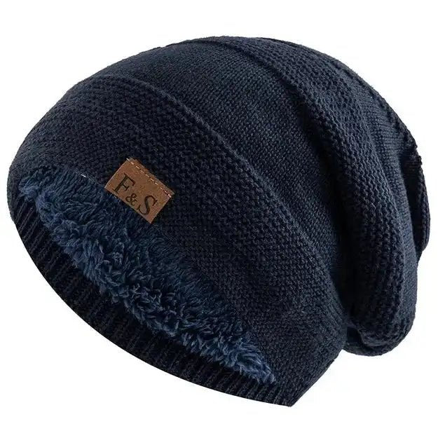 Unisex Slouchy Winter Hat – Warm Acrylic Beanie for Cold Weather - WILKYs