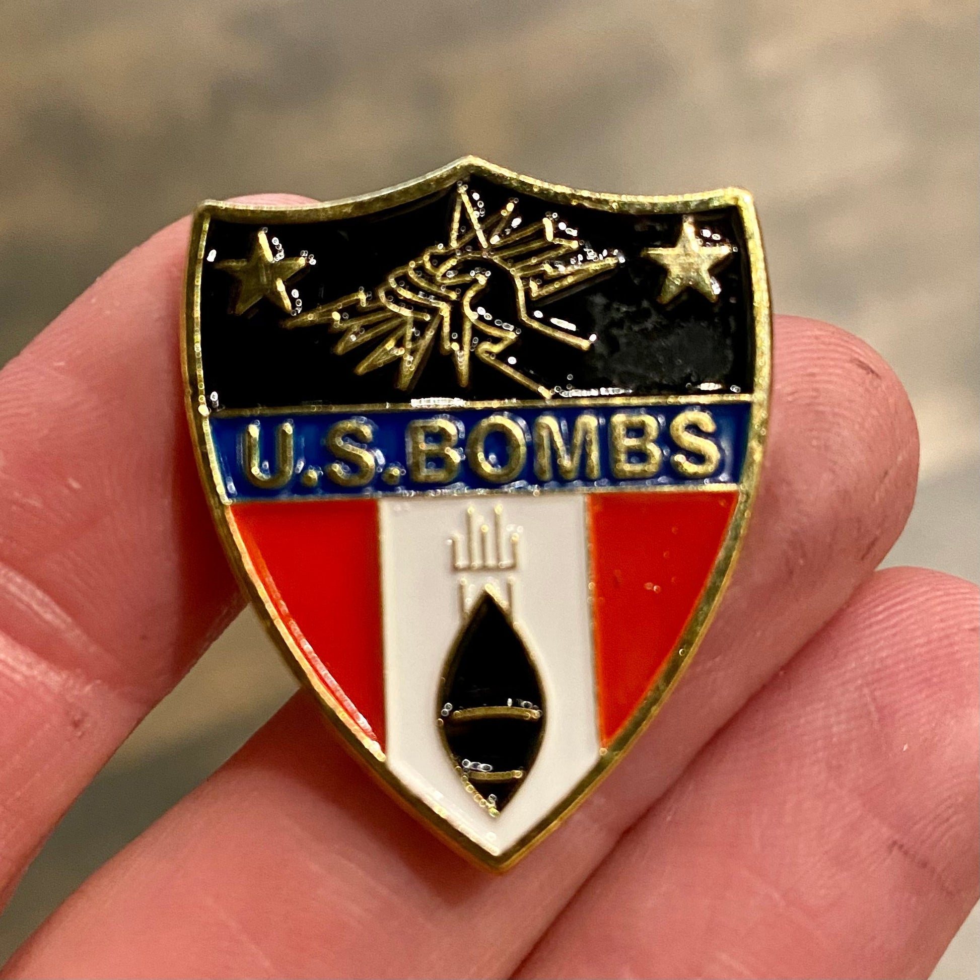 US BOMBS Pins - WILKYs