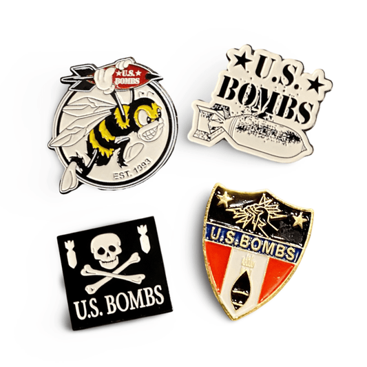 US BOMBS Pins - WILKYs