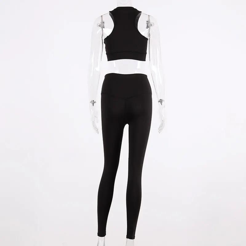 Vest Yoga Fitness Fashion Set - WILKYs