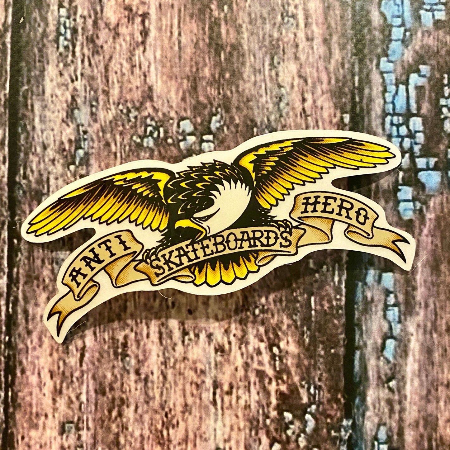 VINTAGE Anti Hero 5” NOS Sticker - WILKYs